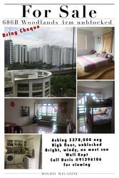 Blk 686B Woodlands Drive 73 (Woodlands), HDB 4 Rooms #155322602